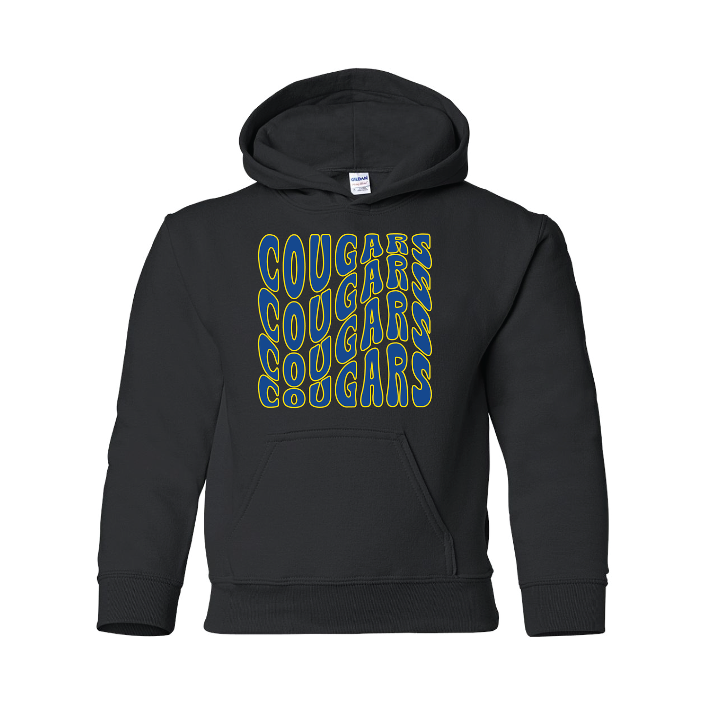 Youth - Wavy Cougars (T-Shirt, Crewneck, Hoodie)
