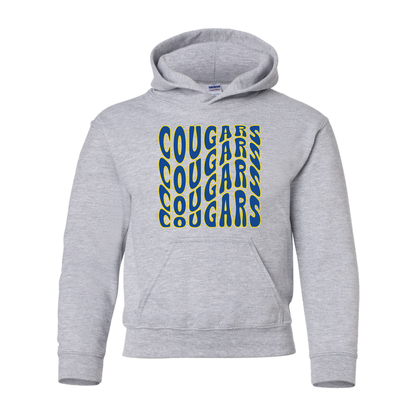 Youth - Wavy Cougars (T-Shirt, Crewneck, Hoodie)