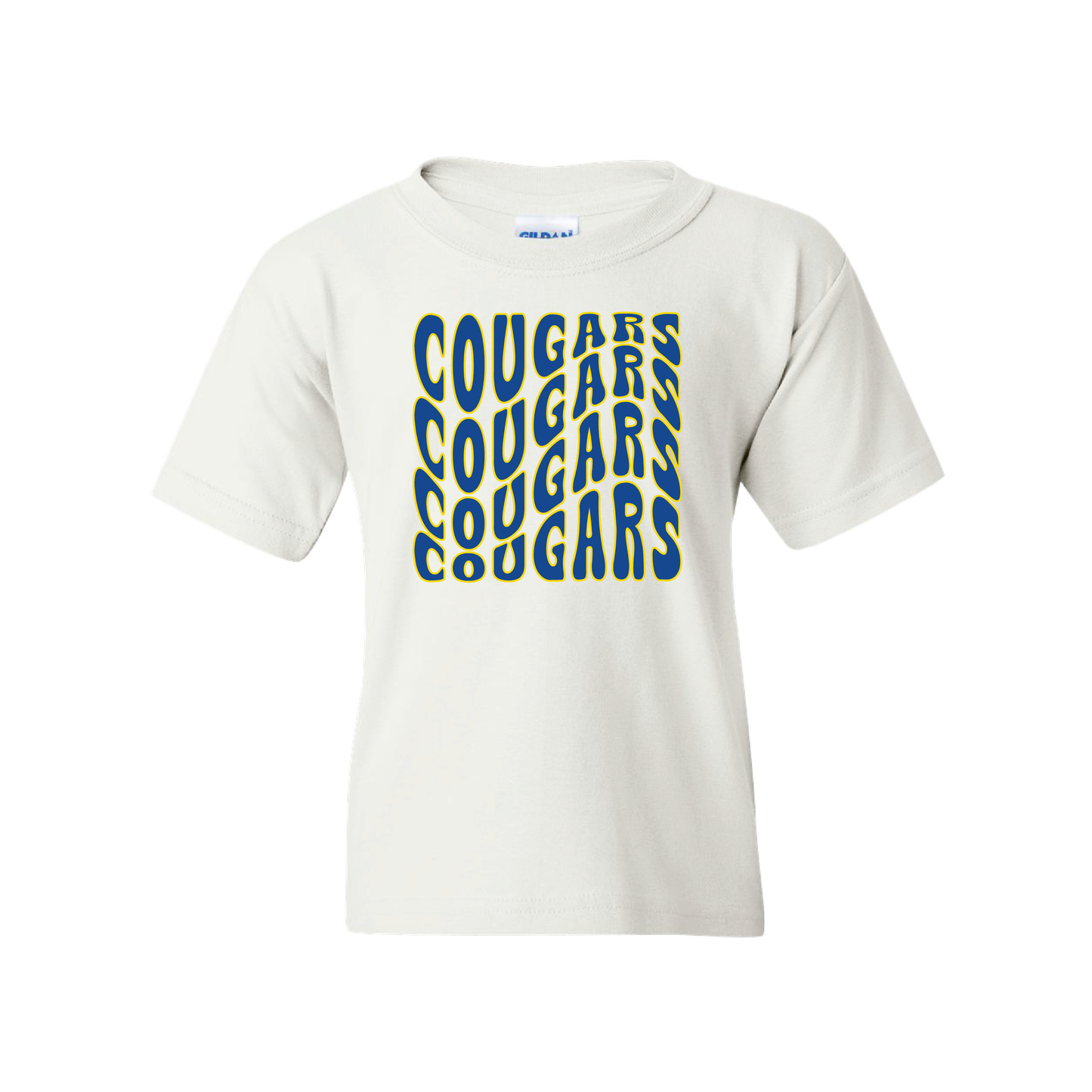 Youth - Wavy Cougars (T-Shirt, Crewneck, Hoodie)