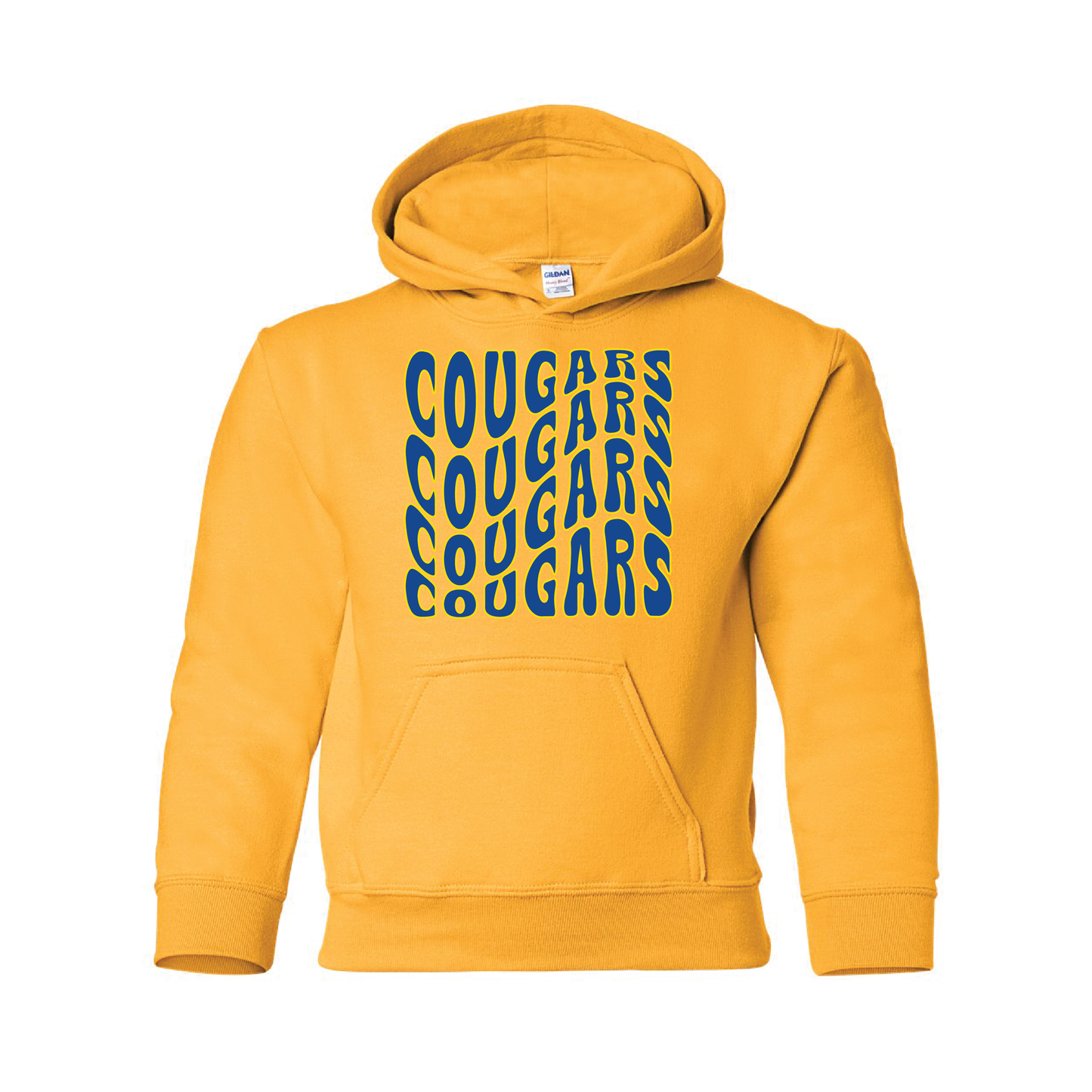 Youth - Wavy Cougars (T-Shirt, Crewneck, Hoodie)