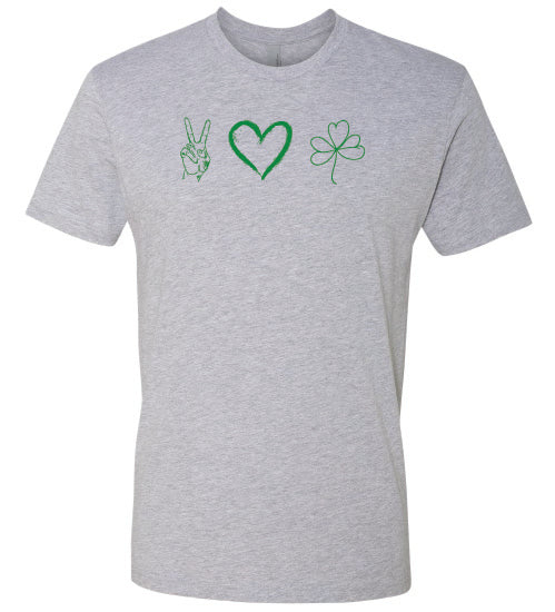 Peace, Love, and Shamrock T-Shirt