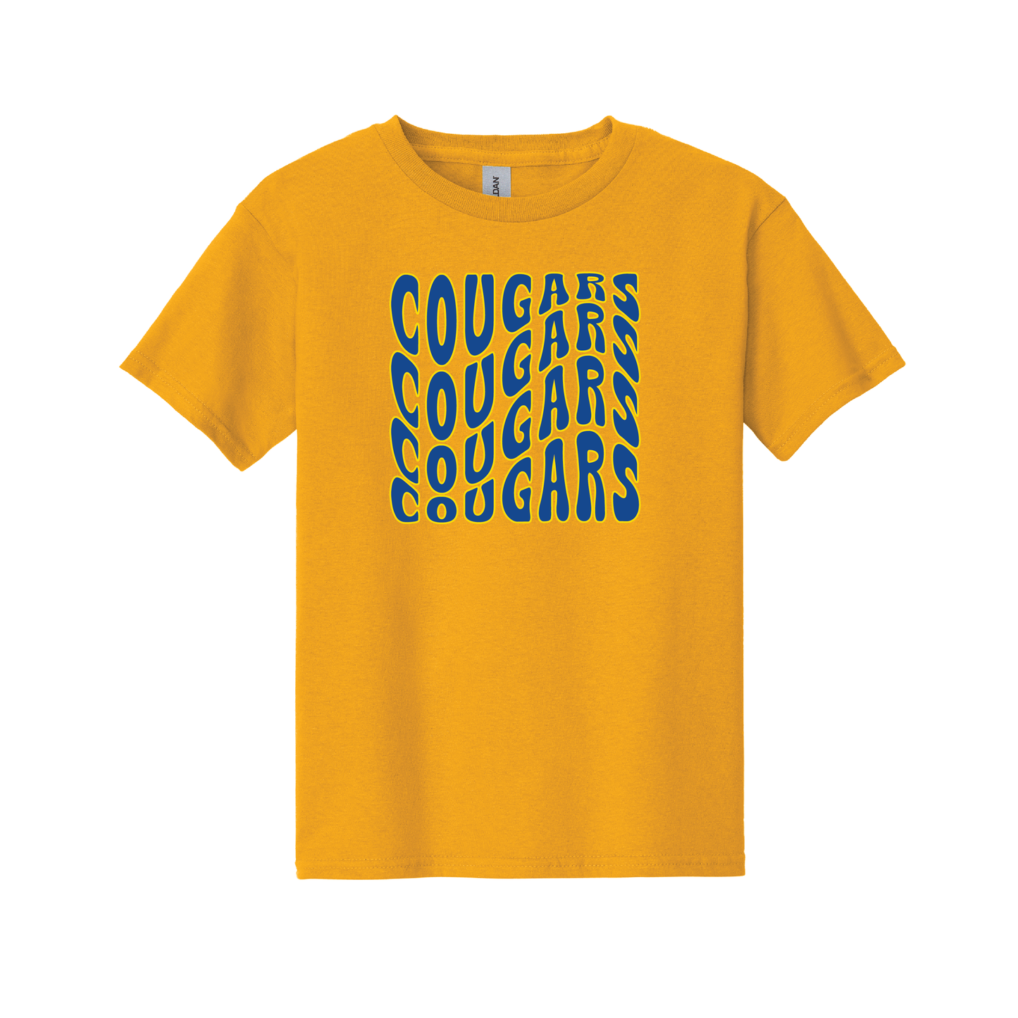Youth - Wavy Cougars (T-Shirt, Crewneck, Hoodie)
