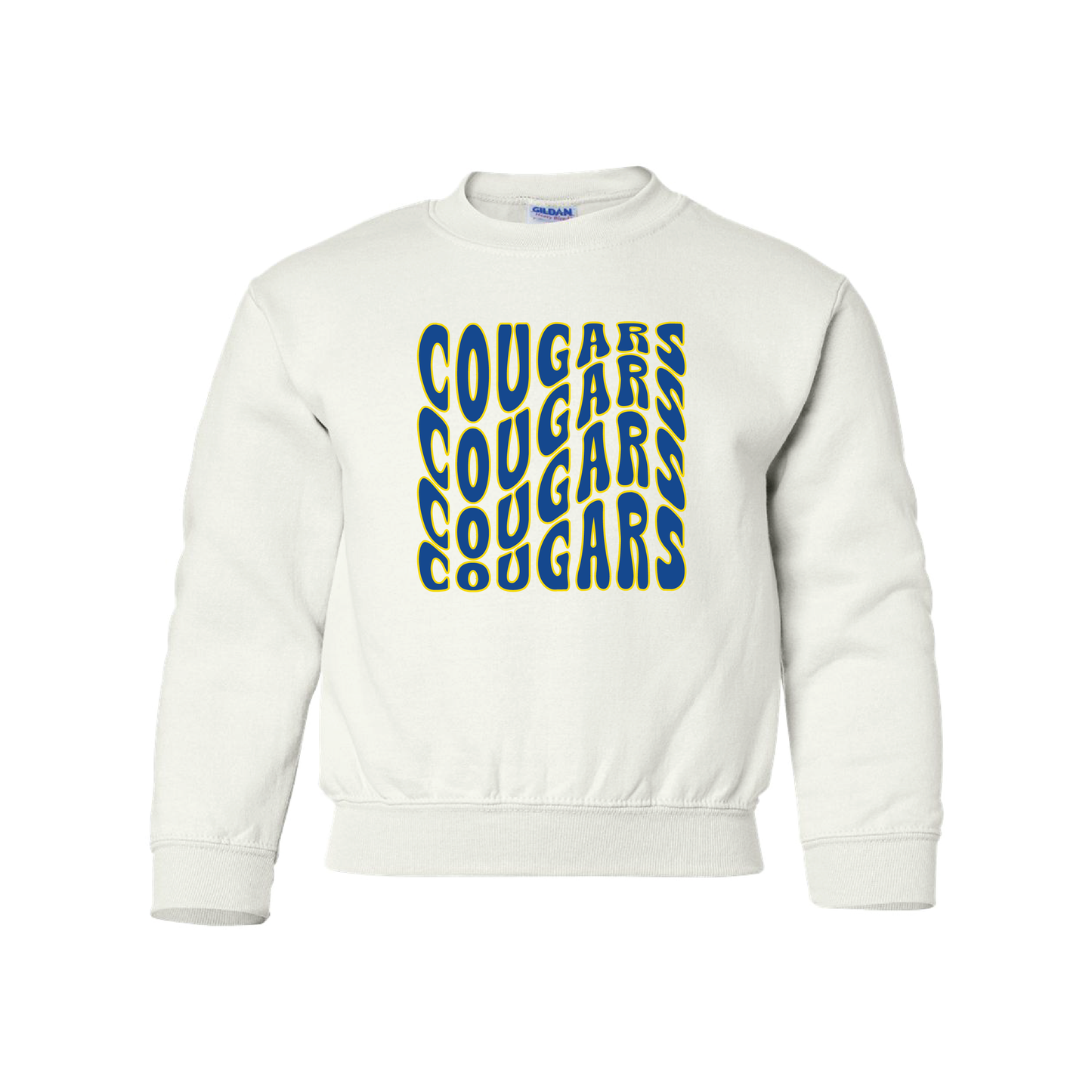 Youth - Wavy Cougars (T-Shirt, Crewneck, Hoodie)