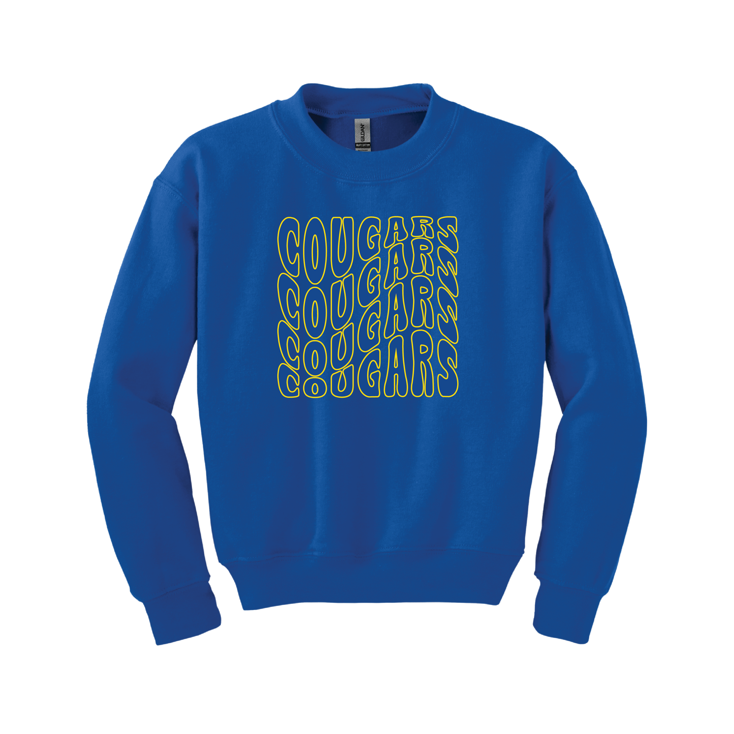 Youth - Wavy Cougars (T-Shirt, Crewneck, Hoodie)