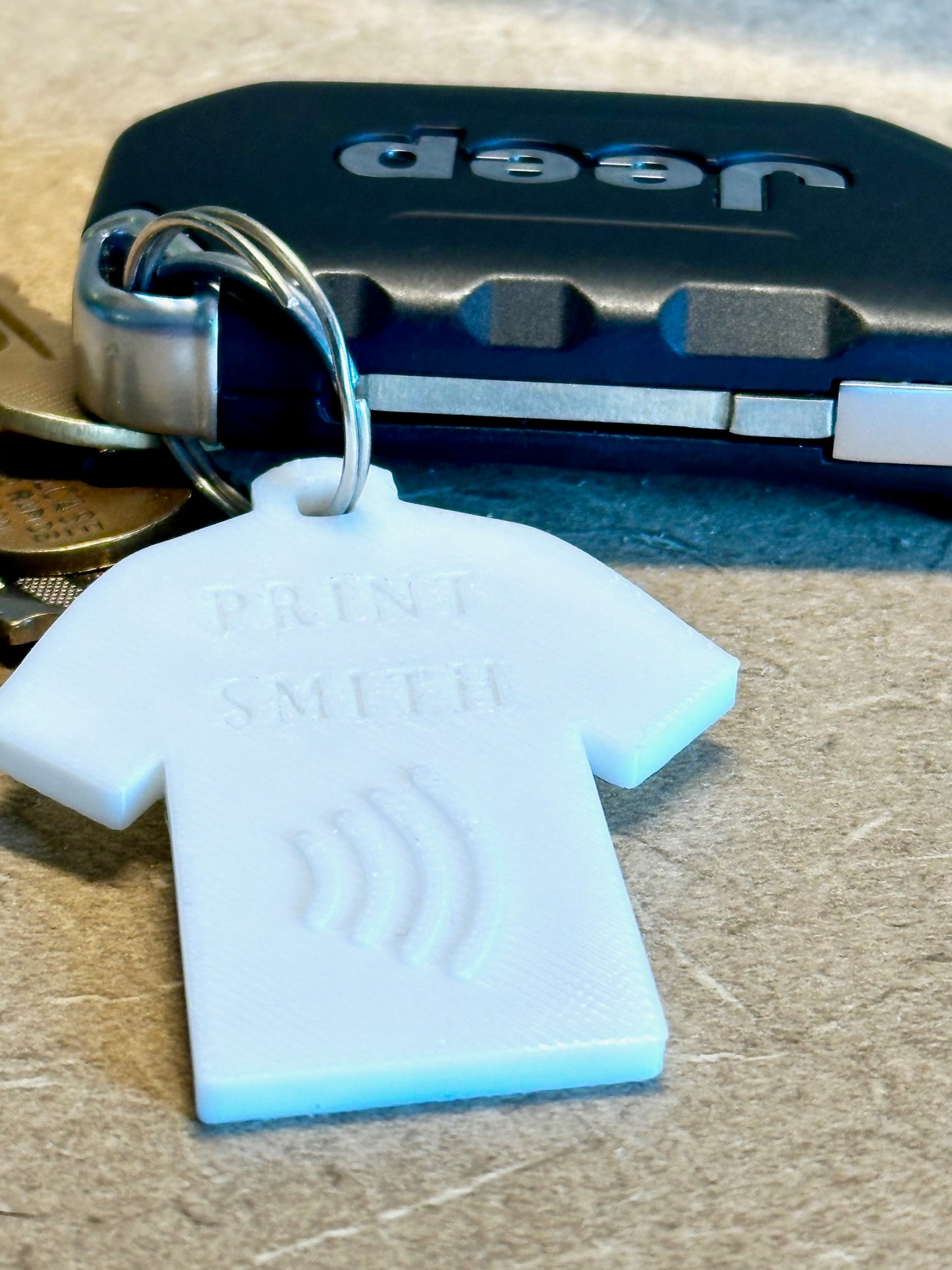 Smart Keychain – Custom Logo NFC Tag