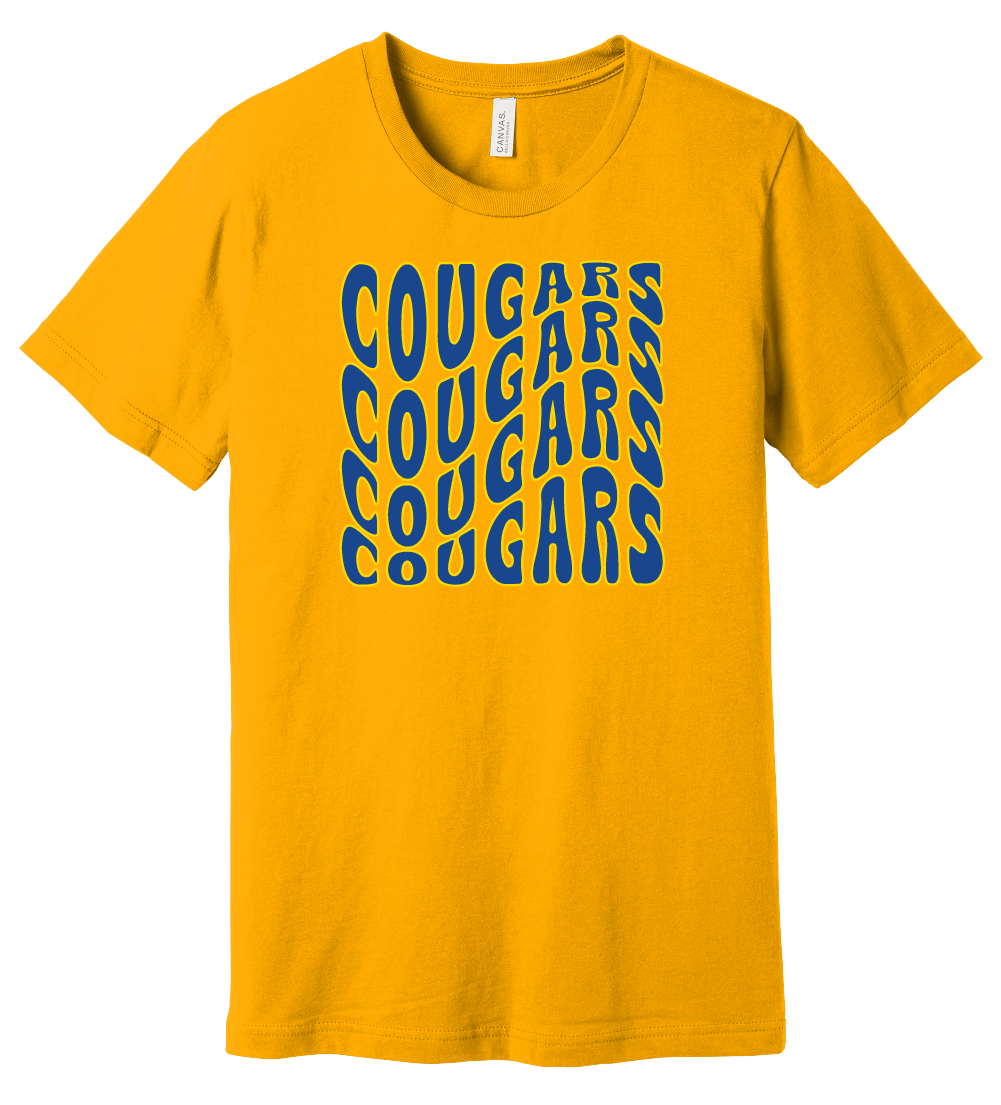 Cougars Wavy T-Shirt