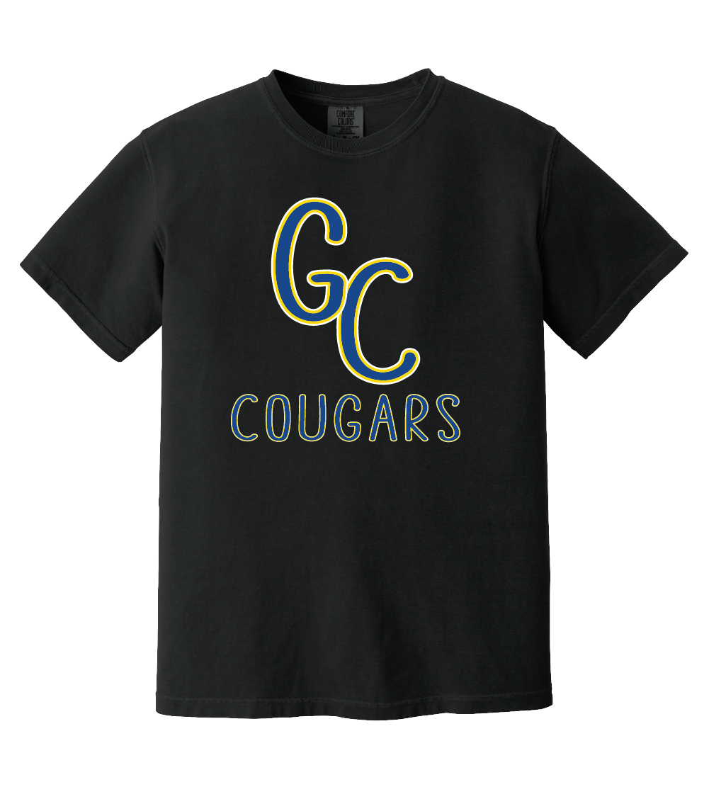 GC Cougars Skinny Font T-Shirt