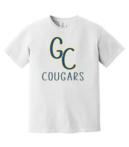 GC Cougars Skinny Font T-Shirt