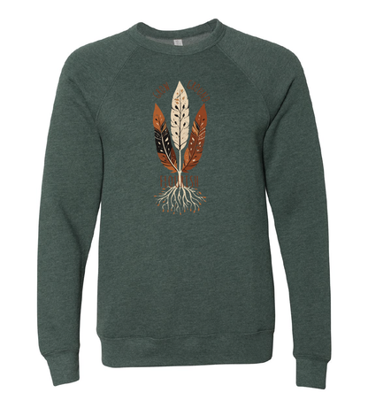 Grow, Ground, Flourish Crewneck