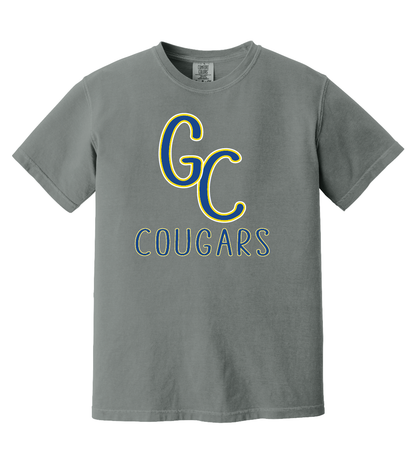 GC Cougars Skinny Font T-Shirt