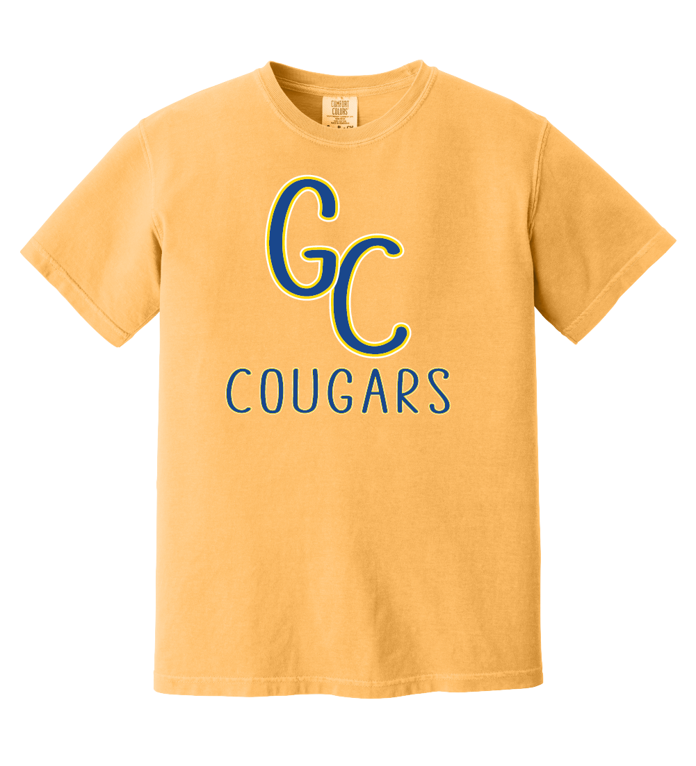 GC Cougars Skinny Font T-Shirt