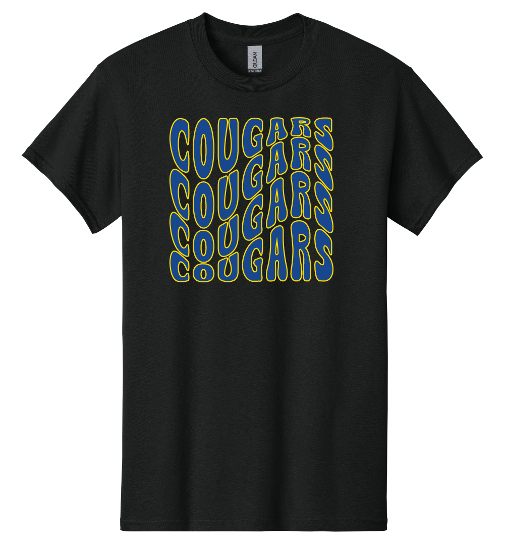 Cougars Wavy T-Shirt