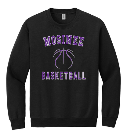 Mosinee Basketball Block Lettering Crewneck