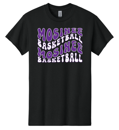 Mosinee Basketball Wavy T-Shirt