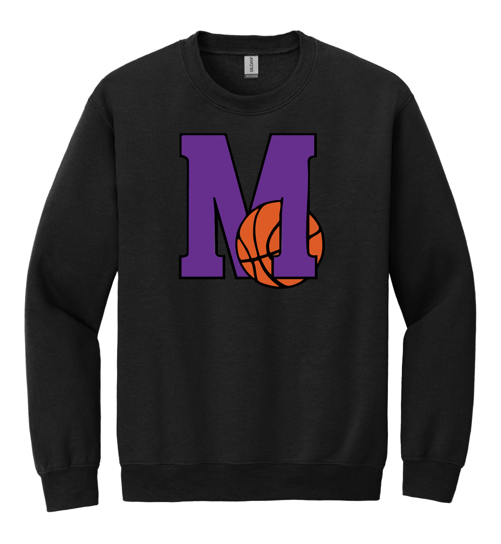 Mosinee Basketball Logo Crewneck