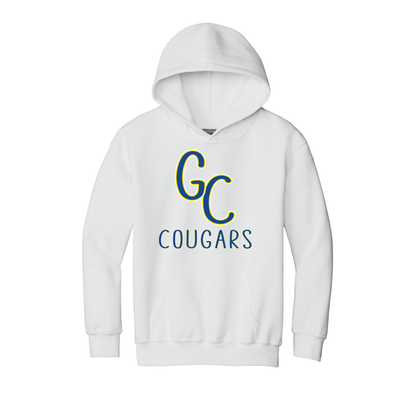 Youth - GC Cougars Skinny Font (T-Shirt, Crewneck, Hoodie)