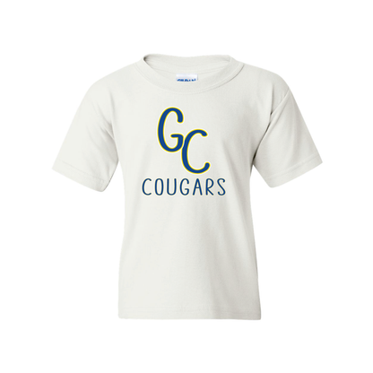 Youth - GC Cougars Skinny Font (T-Shirt, Crewneck, Hoodie)