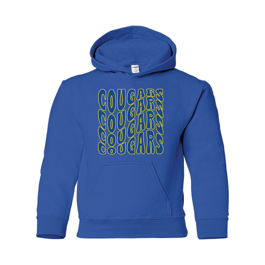 Youth - Wavy Cougars (T-Shirt, Crewneck, Hoodie)