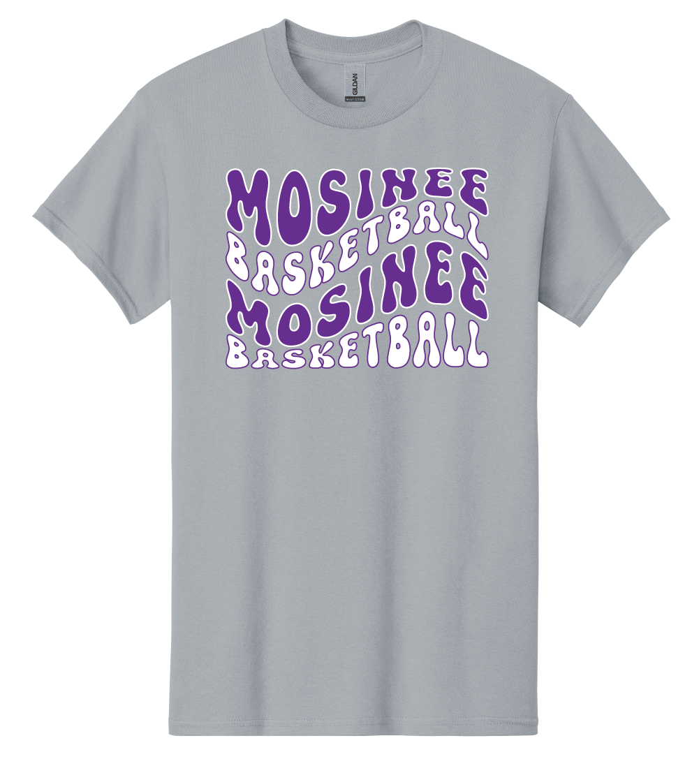 Mosinee Basketball Wavy T-Shirt