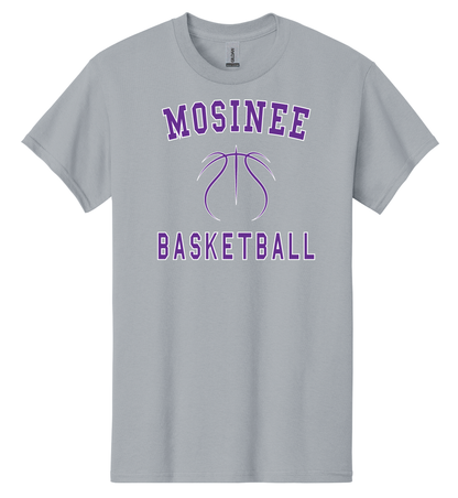 Mosinee Basketball Block Lettering T-Shirt