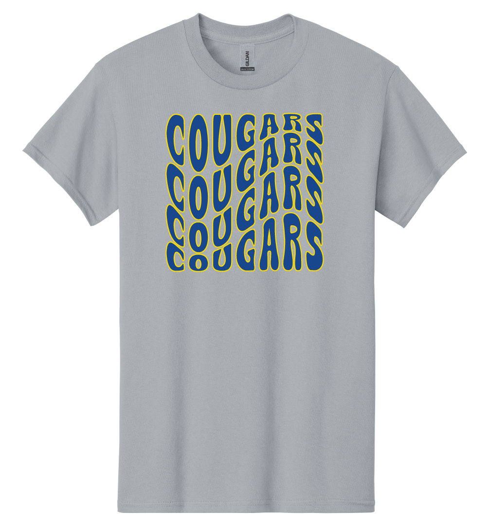 Cougars Wavy T-Shirt