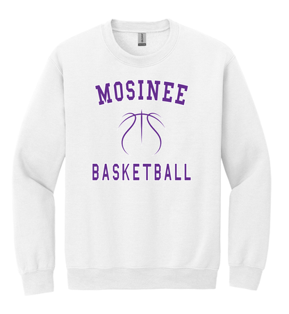 Mosinee Basketball Block Lettering Crewneck