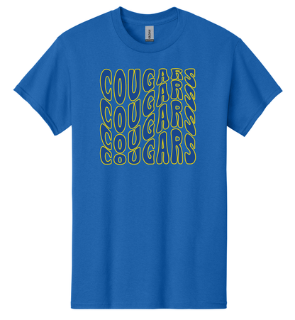 Cougars Wavy T-Shirt