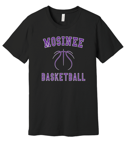 Mosinee Basketball Block Lettering T-Shirt