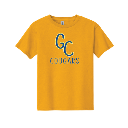 Youth - GC Cougars Skinny Font (T-Shirt, Crewneck, Hoodie)