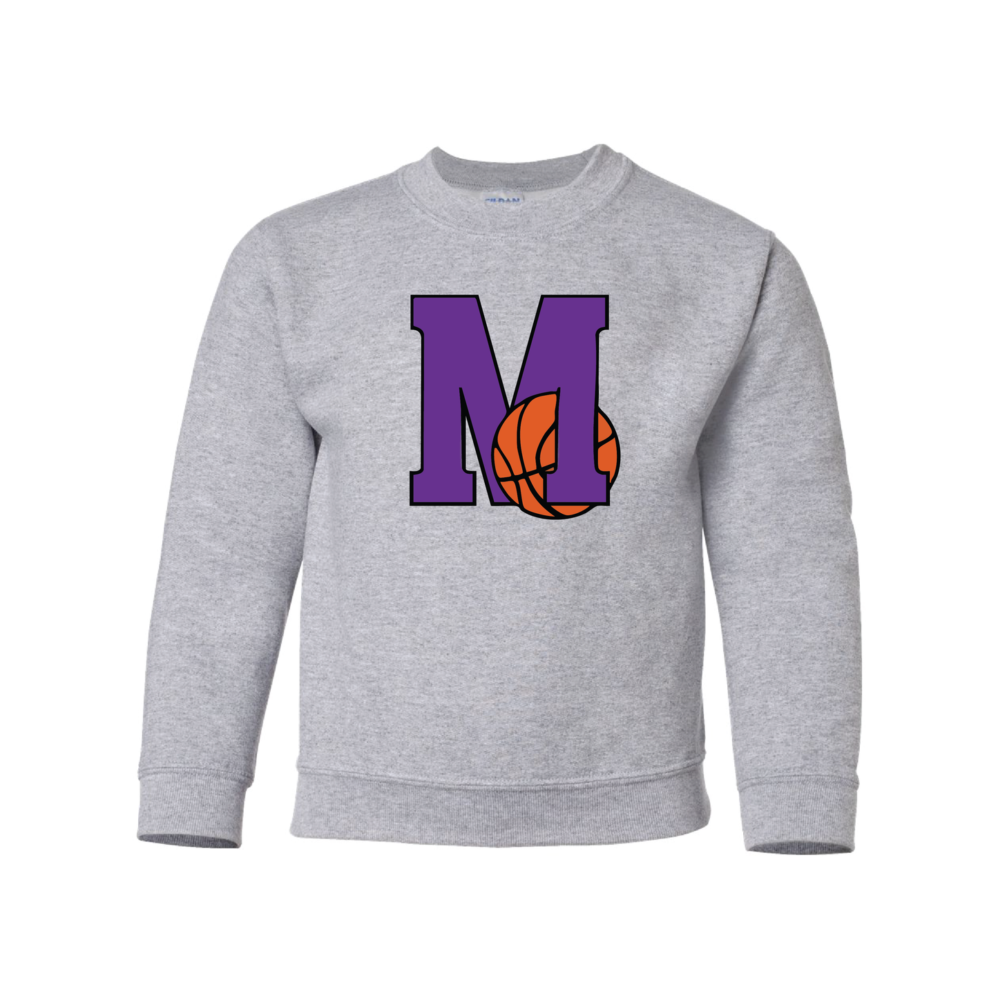 Mosinee Basketball Logo Youth (T-Shirt, Crewneck, Hoodie)