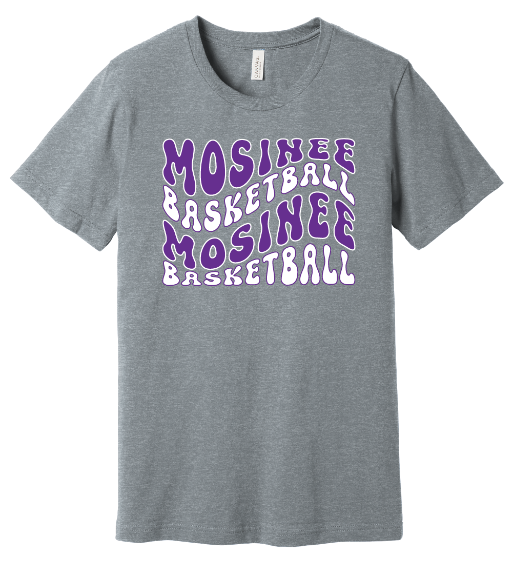 Mosinee Basketball Wavy T-Shirt