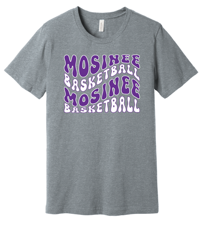 Mosinee Basketball Wavy T-Shirt