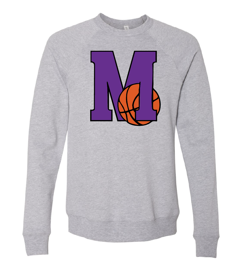 Mosinee Basketball Logo Crewneck