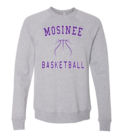 Mosinee Basketball Block Lettering Crewneck