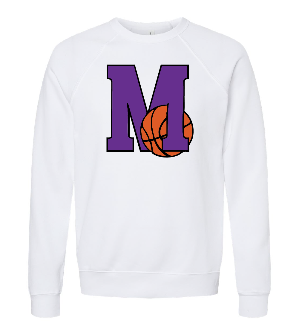 Mosinee Basketball Logo Crewneck