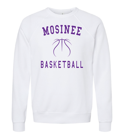 Mosinee Basketball Block Lettering Crewneck