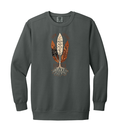 Grow, Ground, Flourish Crewneck