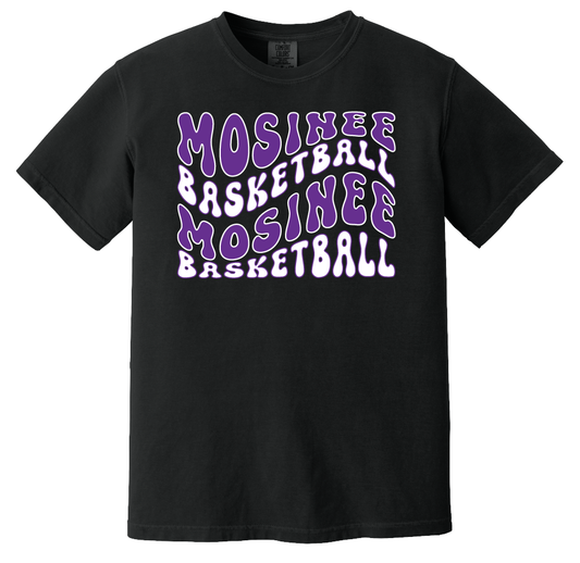 Mosinee Basketball Wavy T-Shirt