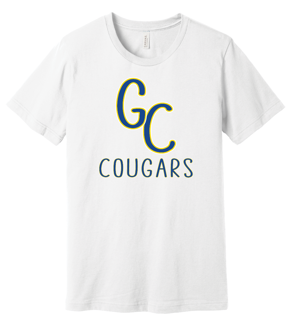 GC Cougars Skinny Font T-Shirt