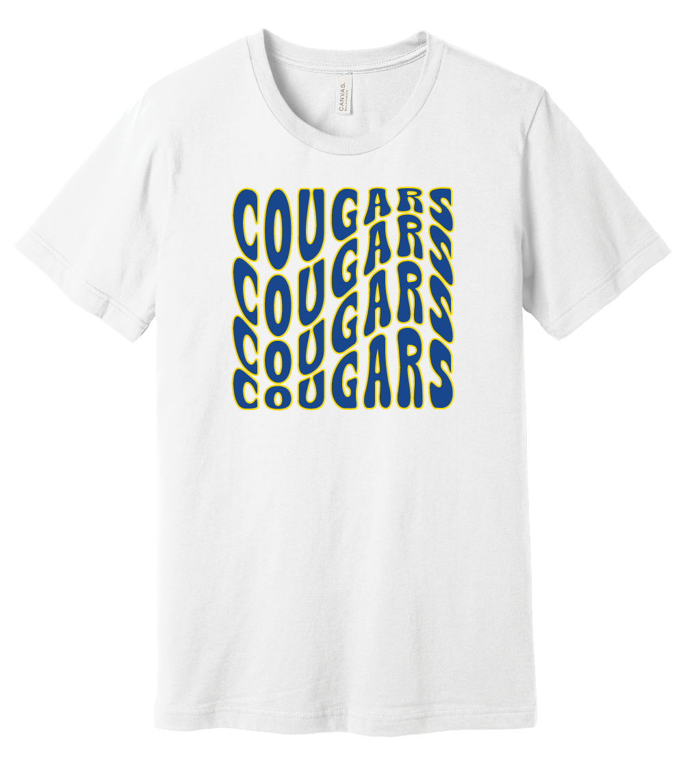 Cougars Wavy T-Shirt