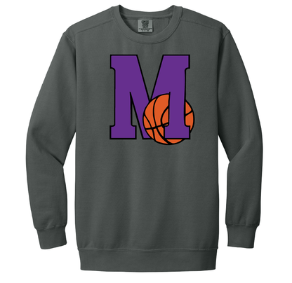 Mosinee Basketball Logo Crewneck