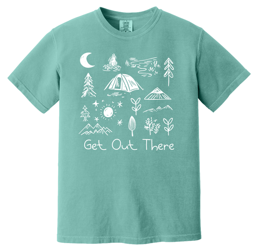 Get Out There Doodle T-Shirt