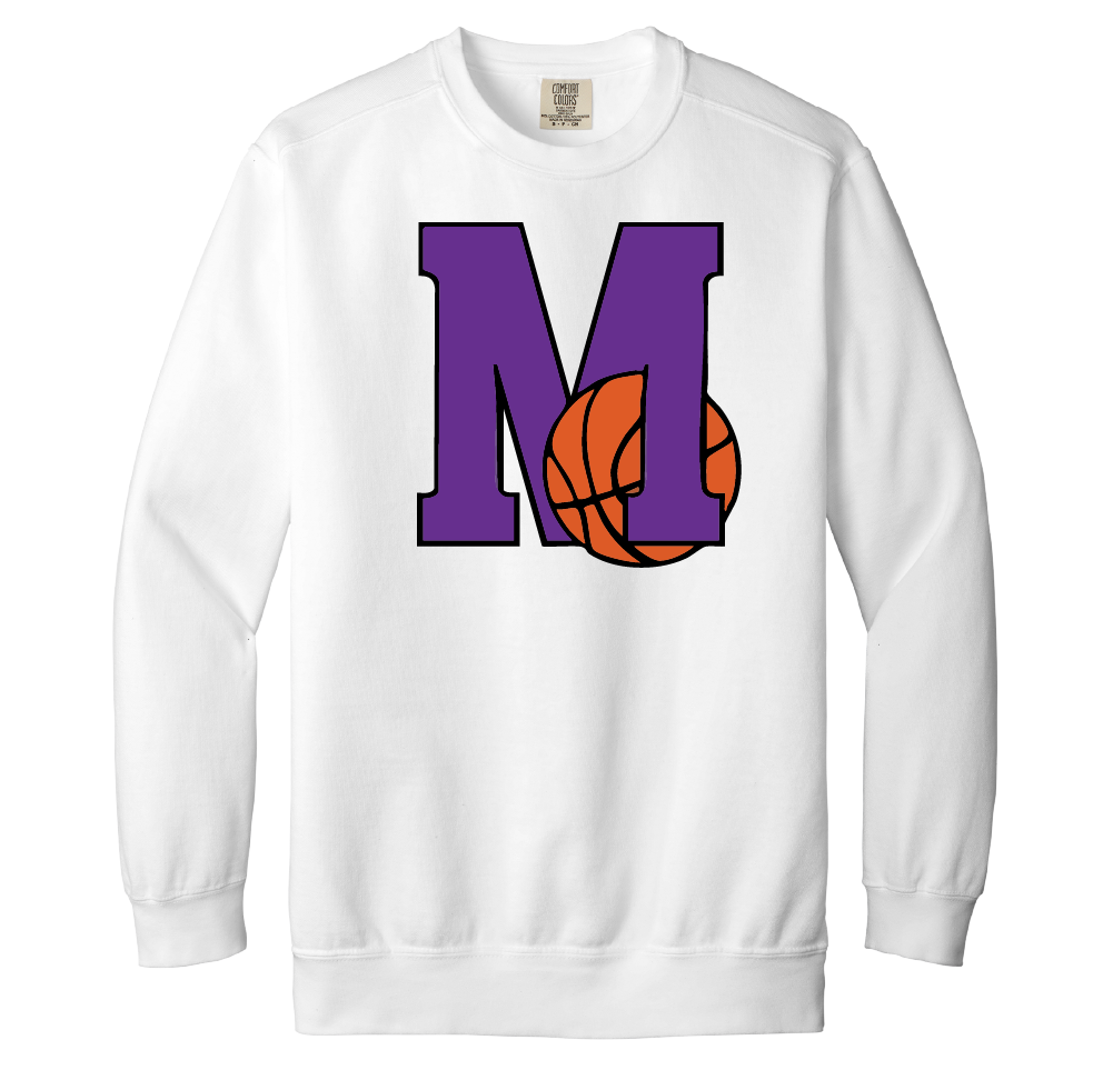 Mosinee Basketball Logo Crewneck