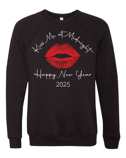 Kiss Me at Midnight Crewneck New Year 2025