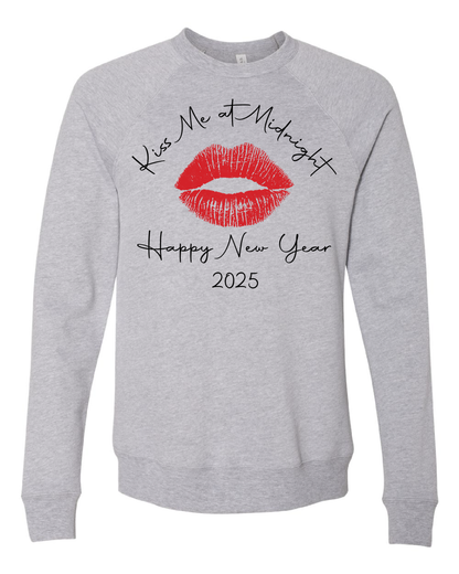 Kiss Me at Midnight Crewneck New Year 2025