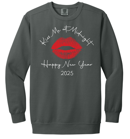 Kiss Me at Midnight Crewneck New Year 2025