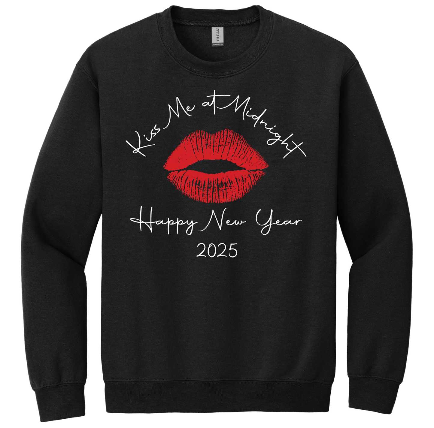 Kiss Me at Midnight Crewneck New Year 2025