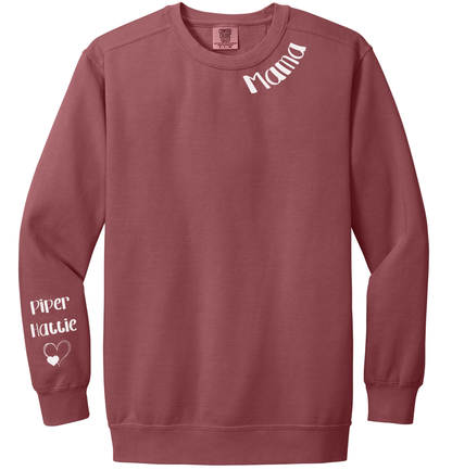 Personalized Mama Farmhouse Crewneck