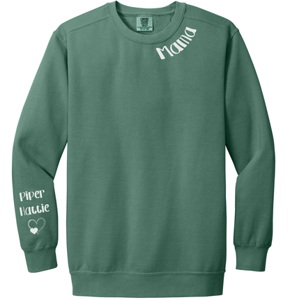 Personalized Mama Farmhouse Crewneck